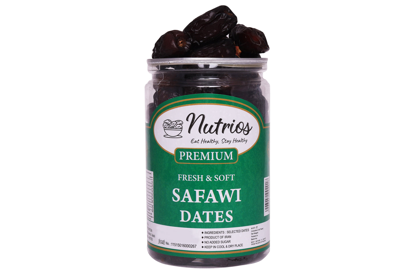 Nutrios SAFAWI Seedless Dates