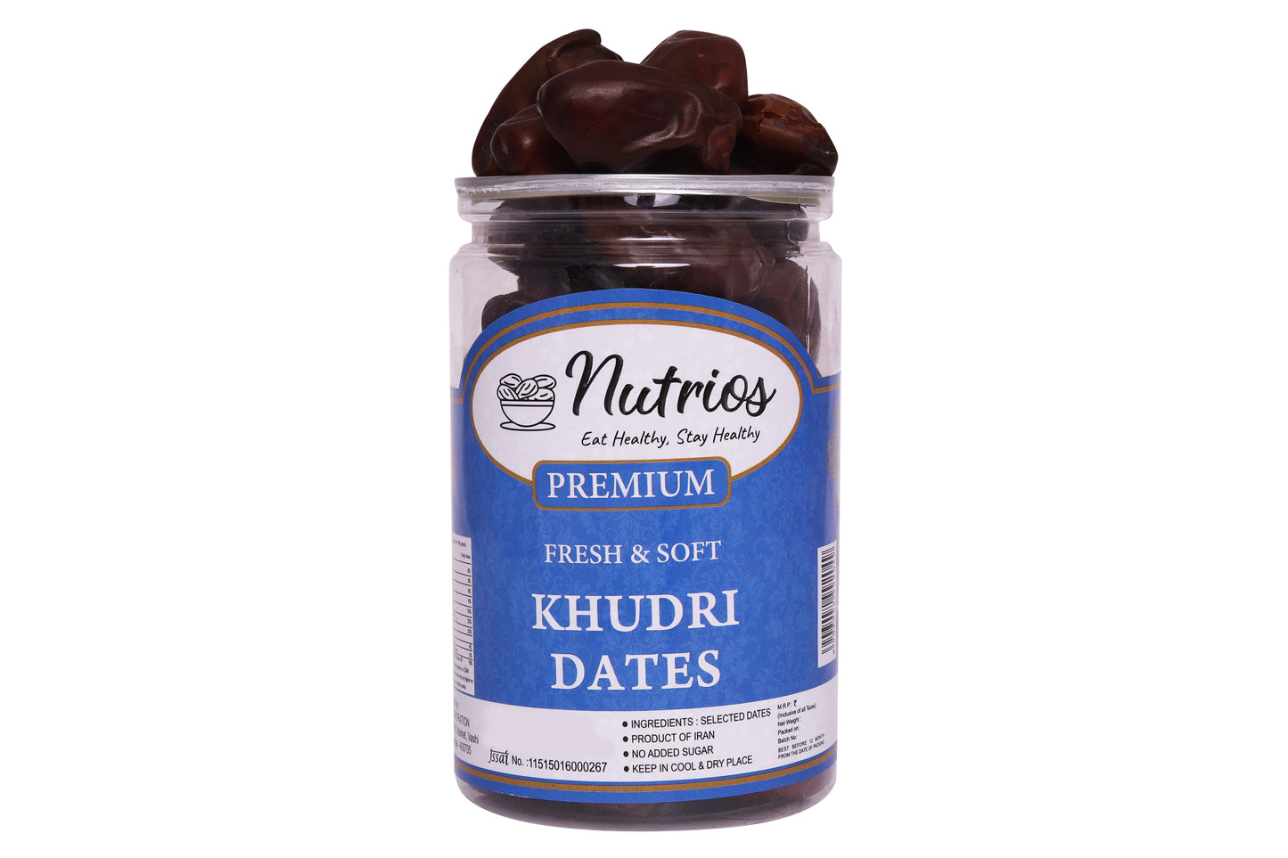 Nutrios KHUDRI Seedless Dates