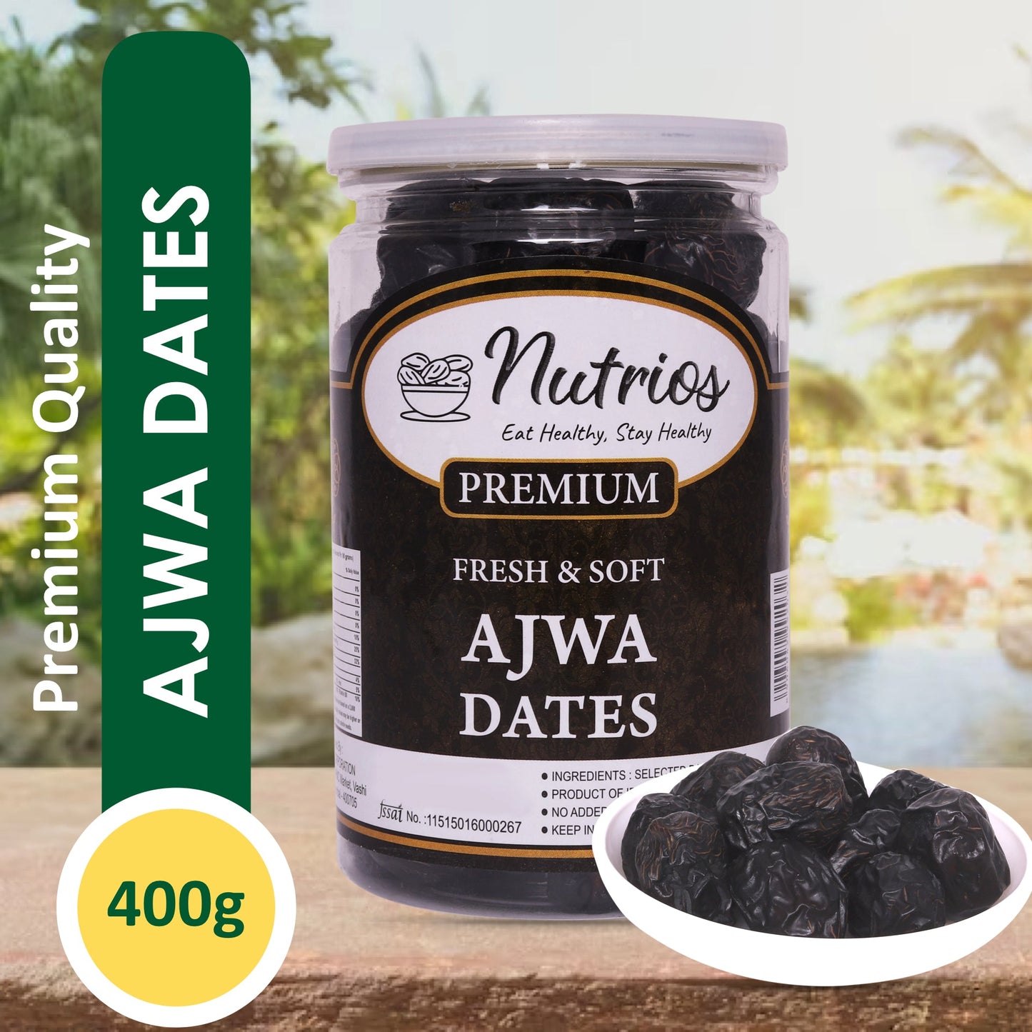Nutrios AJWA Seedless Dates