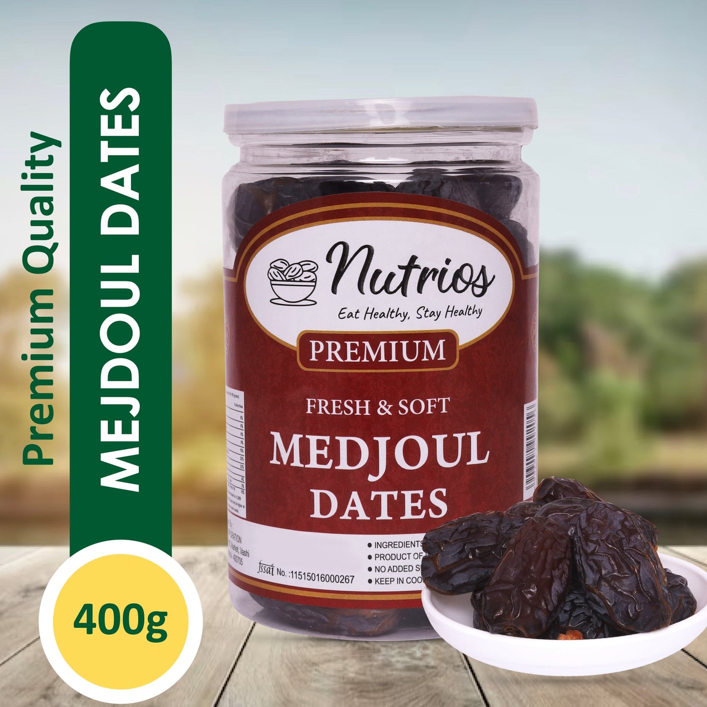Nutrios MEDJOUL Seedless Dates