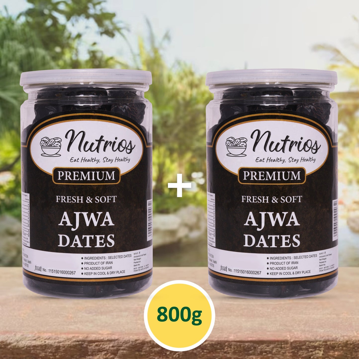 Nutrios AJWA Seedless Dates
