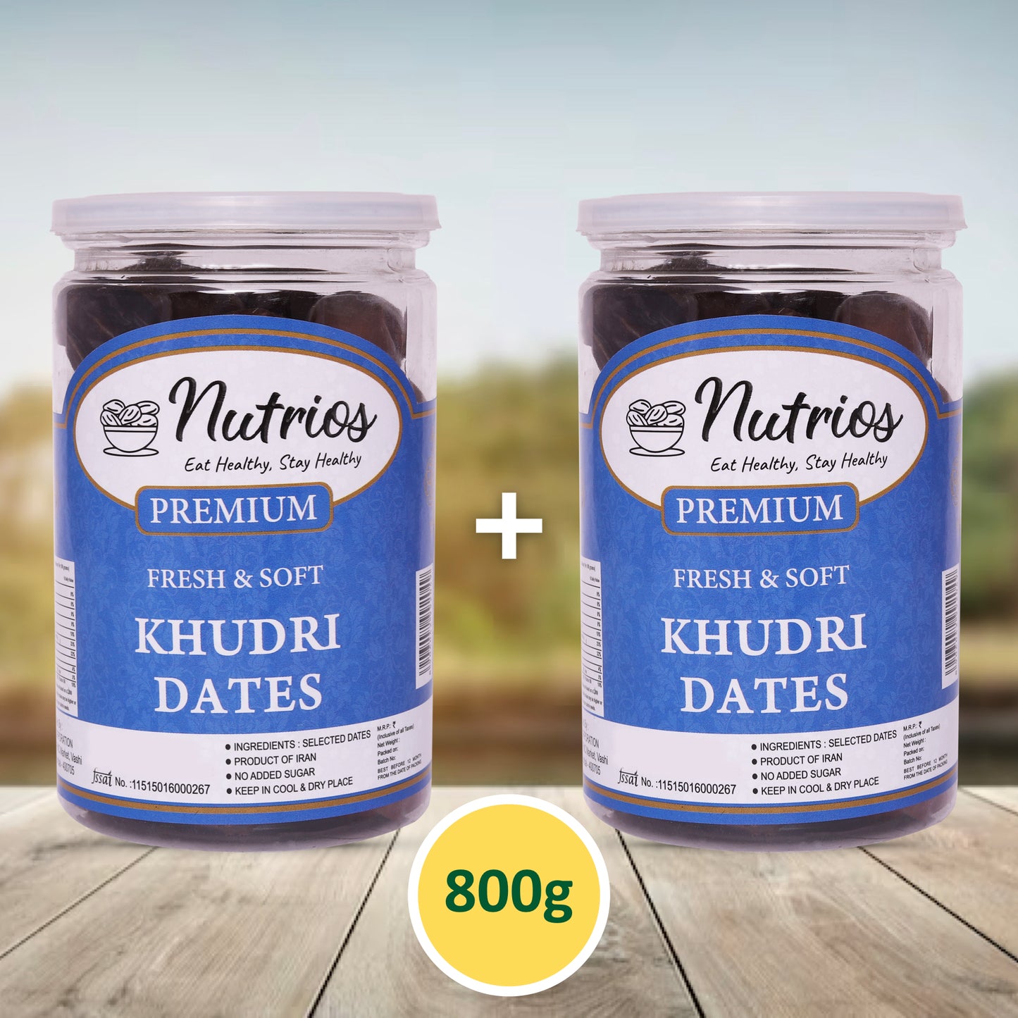 Nutrios KHUDRI Dates (Khajoor)