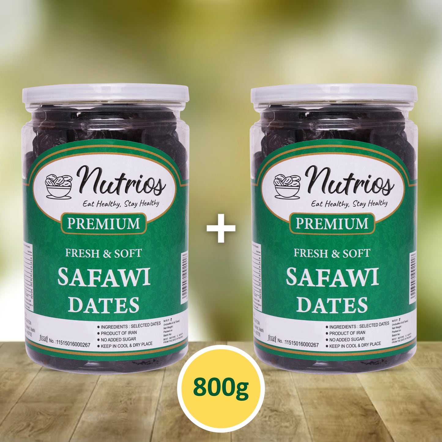 Nutrios SAFAWI Dates (Khajoor)