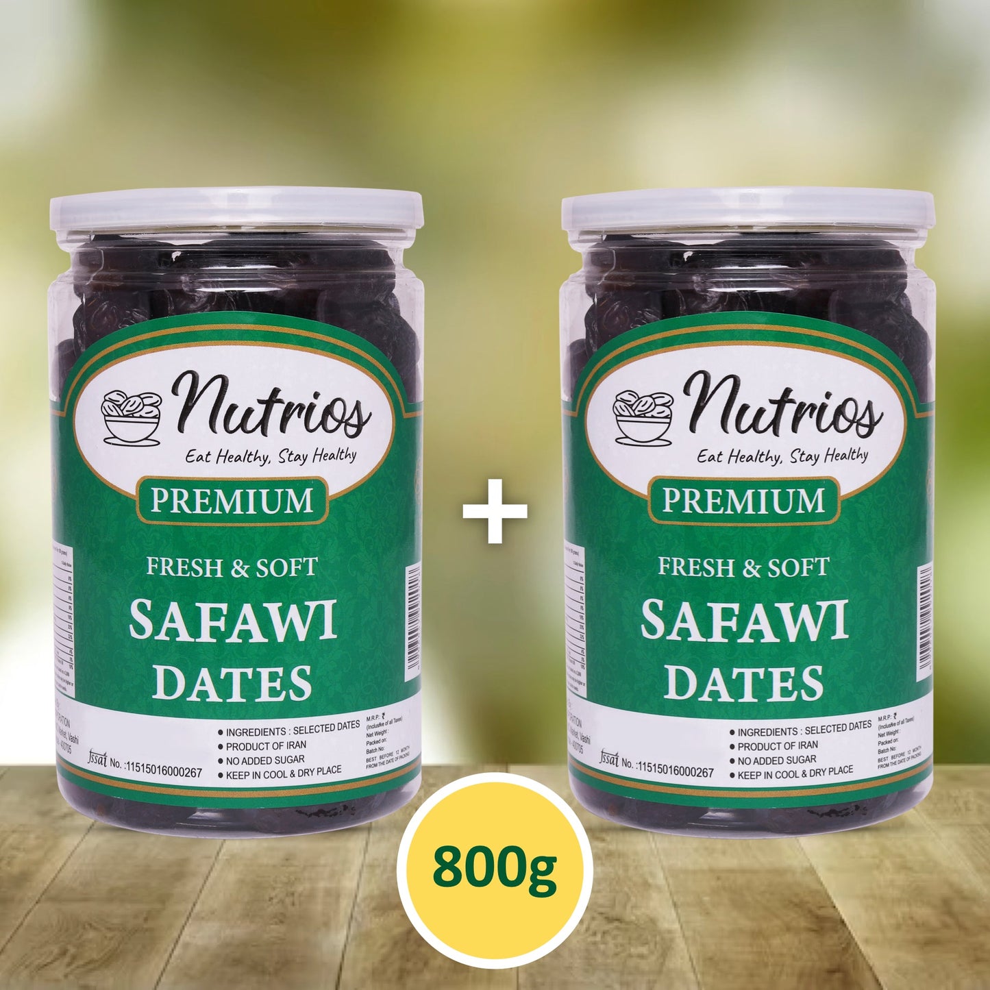 Nutrios SAFAWI Seedless Dates